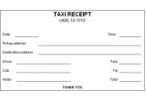 Limo Receipt Template 7 Taxi Receipt Templates Word Excel Pdf formats