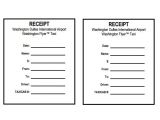 Limo Receipt Template Receipt Template 122 Free Printable Word Excel Pdf