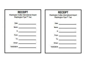 Limo Receipt Template Receipt Template 122 Free Printable Word Excel Pdf