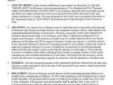 Line Of Credit Contract Template Quantum solar Power Corp form 10 Q Ex 10 4