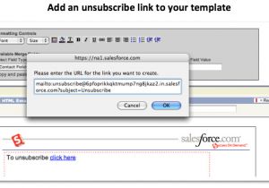 Link In Email Template Salesforce How Do I Use the Email Opt Out Field In Salesforce