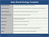 Linkedin Strategy Template Basic Brand Strategy Template for B2b Startups