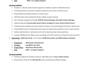 Linux Engineer Resume Veerapandi Unix System Engineer Linux solarisaix