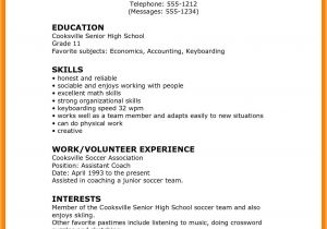 List Of Skills for Student Resume 14 15 High School Student Resume Skills southbeachcafesf Com