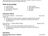 List Of Skills for Student Resume High School Student Skills Google Docs Resume Template