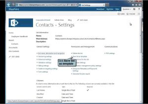 List Template In Sharepoint 2013 How to Create A Sharepoint 2013 List Template Sharepoint
