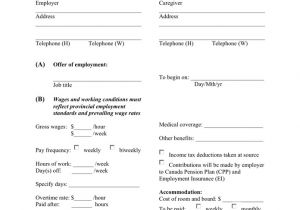 Live In Caregiver Contract Template Nanny Contract Template In Word and Pdf formats