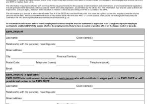 Live In Caregiver Contract Template Things to Always Check before Signing An Employment