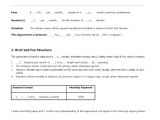 Live Out Nanny Contract Template Nanny Agreement Template