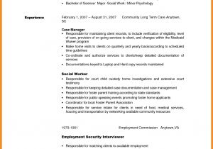 Lmsw Resume Sample social Service assistant Resume Cover Letter Samples