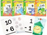 Load Money On Simple Card 1st Grade Math Flash Cards with Stickers by Playskool 4 Pack