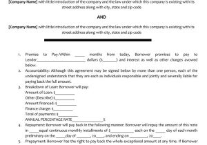 Loan Contract Template Philippines 45 Loan Agreement Templates Samples Write Perfect