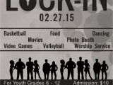 Lock In Flyer Template Submit Your Permission Slip by February 20 for the Youth
