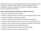 Locomotive Engineer Resume top 8 Locomotive Engineer Resume Samples