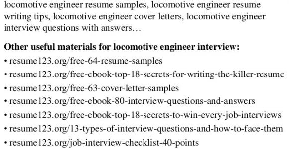 Locomotive Engineer Resume top 8 Locomotive Engineer Resume Samples