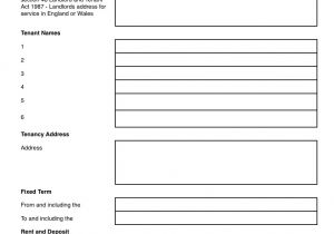Lodger Contract Template Free Contractual Common Law Tenancy Agreement Grl Landlord