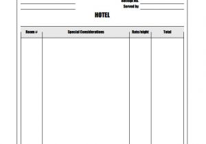 Lodging Receipt Template 17 Sample Hotel Receipt Templates Download Sample Templates