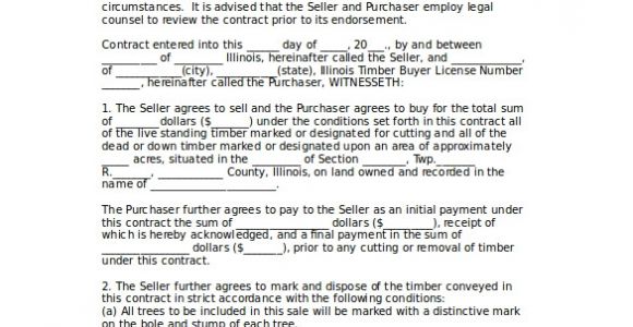 Logging Contract Template Simple Contract Template 9 Download Free Documents In
