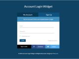 Login Page Templates Free Download In asp Net Account Login Widget Flat Responsive Widget Template