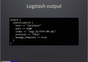Logstash Template From Zero to Hero Centralized Logging with Logstash