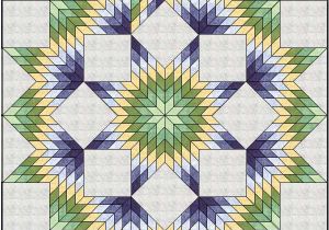 Lone Star Quilt Pattern Template Quiltin Bs Broken Star Lone Star Quilt Plano asg