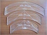 Long Arm Quilting Templates Rulers Acrylic Templates for Longarm Quilting Templates