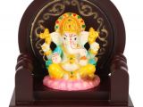 Lord Ganesh Image for Marriage Card Wenzel God Ganesh Wood Ganesha Idol X Cms Pack Of 1 Buy