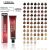 Loreal Professional Hair Colour Shade Card Pin by Paula Farias On Ideias De Cabelo Hair Color Chart