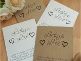 Lottery Scratch Card Wedding Favours 10 Lottery Scratch Card Wallet Holder Wedding Favours Gift