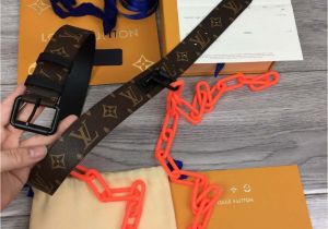 Louis Vuitton Simple Card Holder Lv Signature Belt