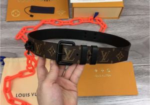 Louis Vuitton Simple Card Holder Lv Signature Belt