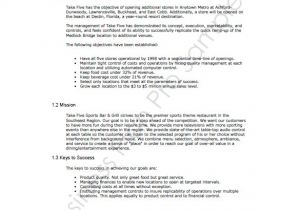 Lounge Business Plan Template Bar Business Plan Template 12 Free Word Excel Pdf