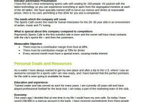 Lounge Business Plan Template Bar Business Plan Template 8 Free Sample Example