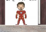 Love at the End Of A Card Iron Man 3000 Iron Man Birthday Card Blank Fathers Day Card
