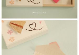 Love Card Messages for Girlfriend Miniatur Matchbox Karte Valentinstag Geschenk Box Cheer