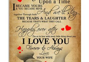 Love Card to My Husband to My Husband once Upon A Time