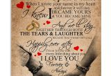 Love Card to My Wife to My Wife 16×24 Poster Size White