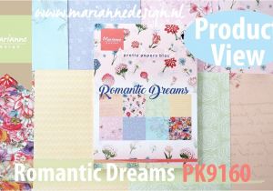 Love From Lizi Card Kit Paper Pad Flip Trough Pk9160 Romantic Dreams Product View by Marianne Design