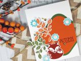 Love From Lizzie Card Kit A Sweet Card Full Of All the Fall Colors Made with the