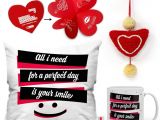 Love From Me Gift Card Indigifts Love Gift 0d 0cm066 0lov Y16 D097 Cushion Mug Showpiece soft toy Greeting Card Gift Set