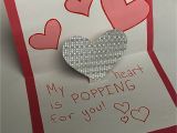 Love Heart Pop Up Card Three Fun Valentine S Day Crafts for Special Needs Napa