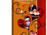 Love Her Ka Greeting Card Aaya Alwaysgift Paper Valentine Hamper Multicolour Pack Of 1