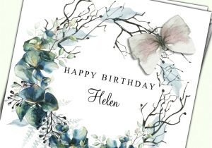 Love Her Ka Greeting Card Alice In Wonderland Birthday Card Daughter Sister