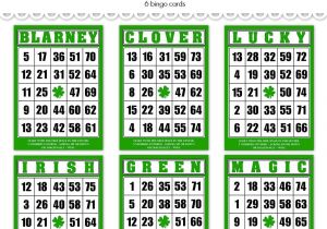Love My Echo Bingo Card Digital St Patrick S Day Bingo Cards for Crafts Ephemera