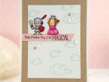 Love Of My Life Birthday Card You Make My Life Magical Featuring Mft Stamps Con Immagini