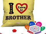 Love Quotes for Greeting Card Indigifts Rakhi Gifts for Brother Set Of I Love You Bro