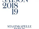 Love School 3 Wild Card Entry Staatskapelle Berlin Konzertvorschau 2018 19 by Staatsoper