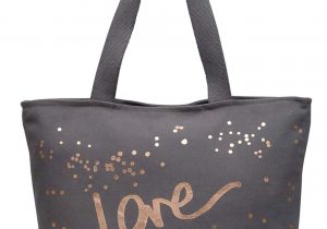 Love to Shop Card John Lewis Womens Radley London Grey Love Large Zip top Canvas tote Bag