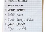 Love U Card for Husband 10 Things I Love About You with Images Cards for