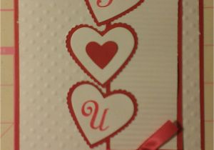Love U Card with Name Hand Made I Love You Card Valentines Day Anniversary